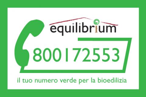 Numero verde per la bioedilizia