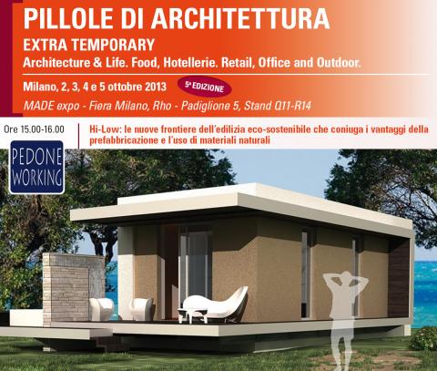 Casa Hi-Low - Pedone Working - Pillole di Architettura