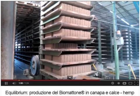 processo produttivo del Biomattone Equilibrium